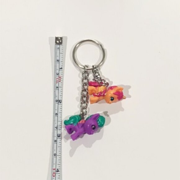 My Little Pony Keychain – Purple Pegasus & Sunny Starcoat Duo | 3inch - Picture 7 of 7